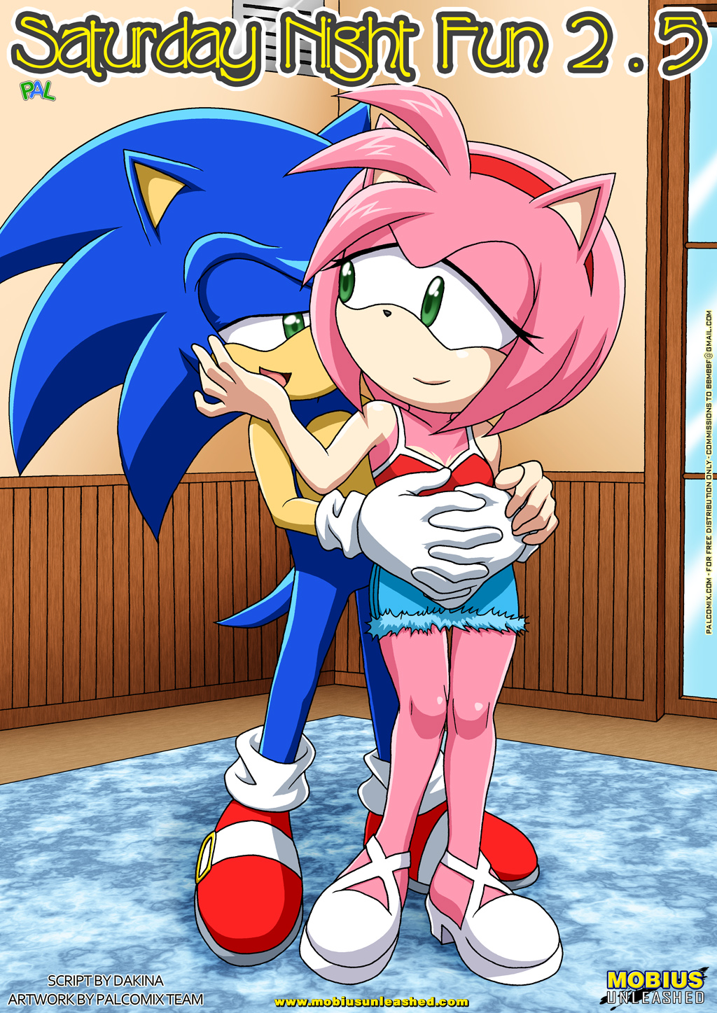 Sonic y Amy Rose