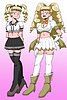 01 - Emiko and her hero form Cure Banshee - by ZeroQ.jpg
