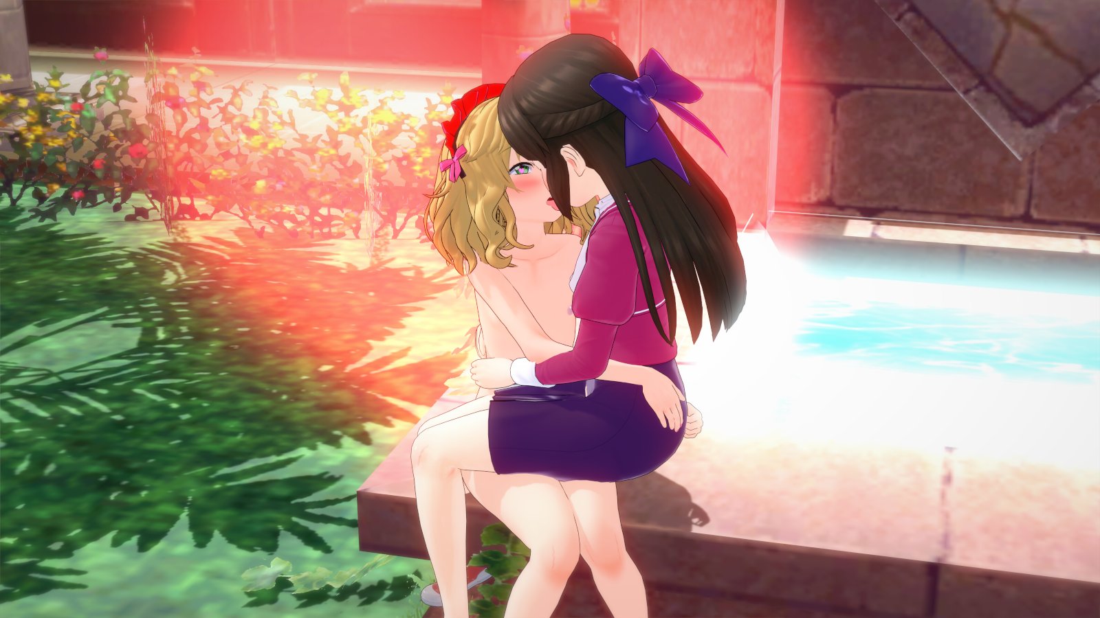 Sakura and Tachibana Making Out! (TFOU) 02.jpg