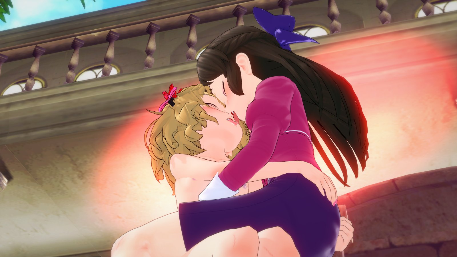 Sakura and Tachibana Making Out! (TFOU) 10.jpg
