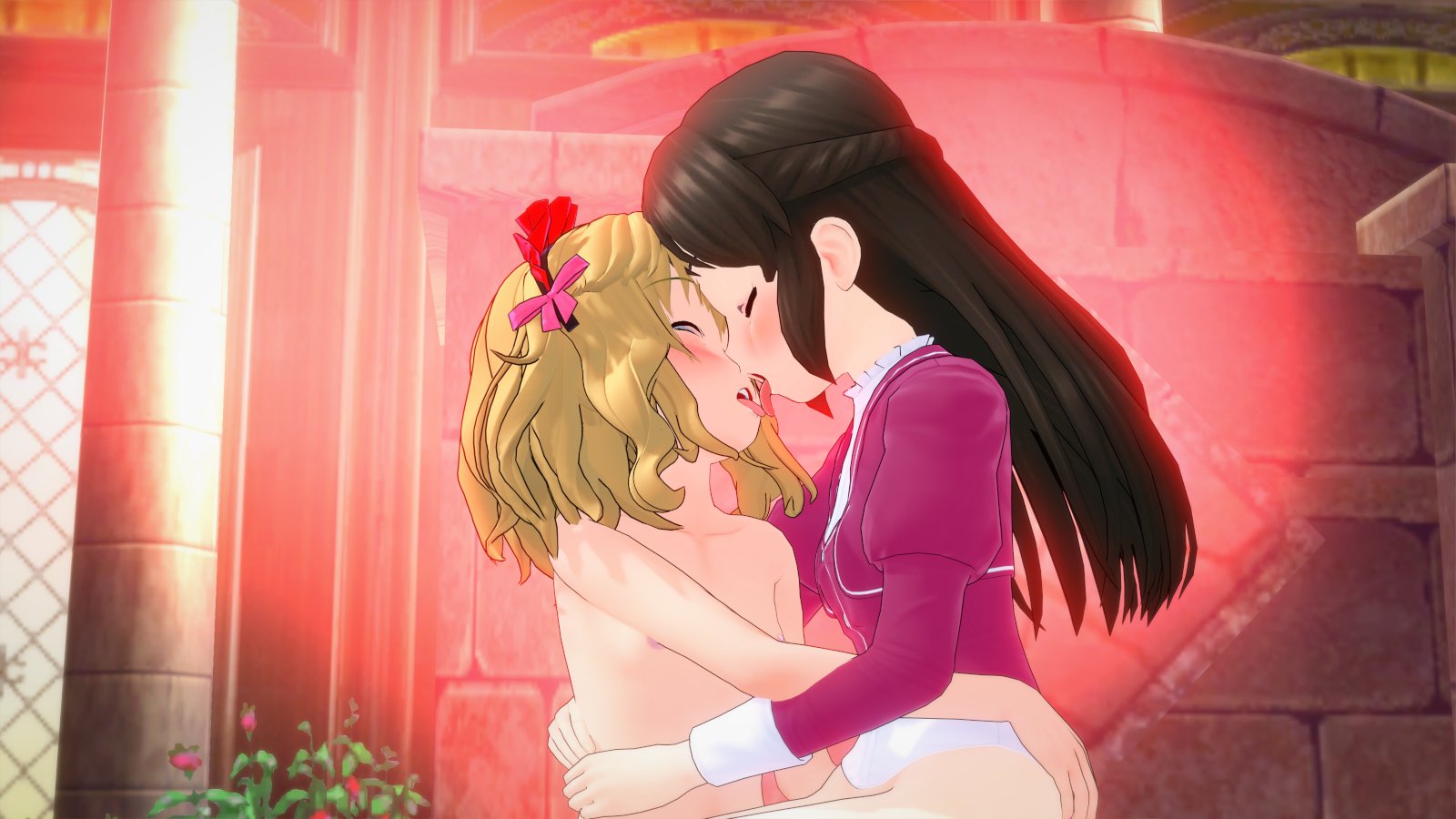Sakura and Tachibana Making Out! (TFOU) 14.jpg