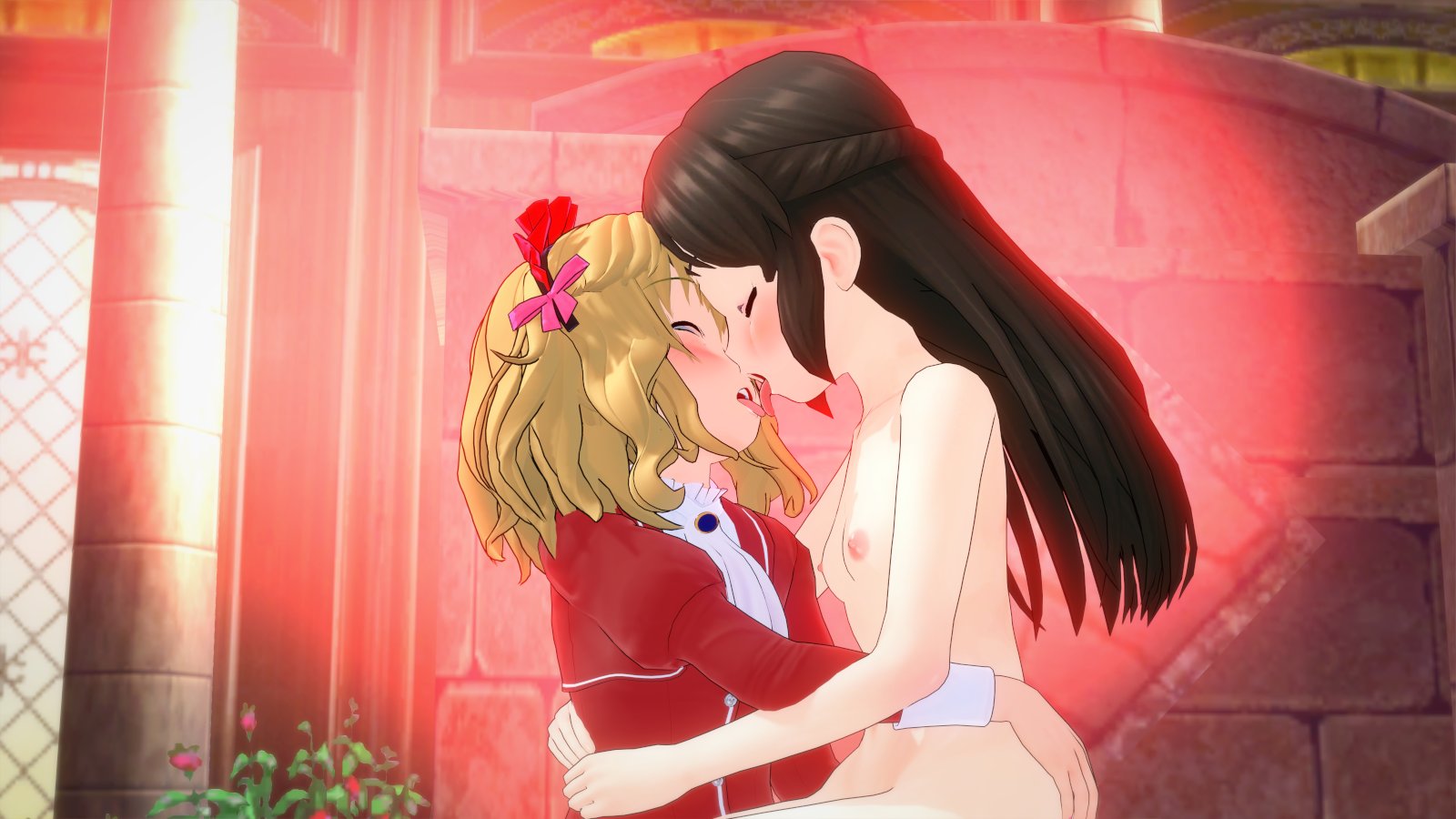 Sakura and Tachibana Making Out! (TFOU) 16.jpg