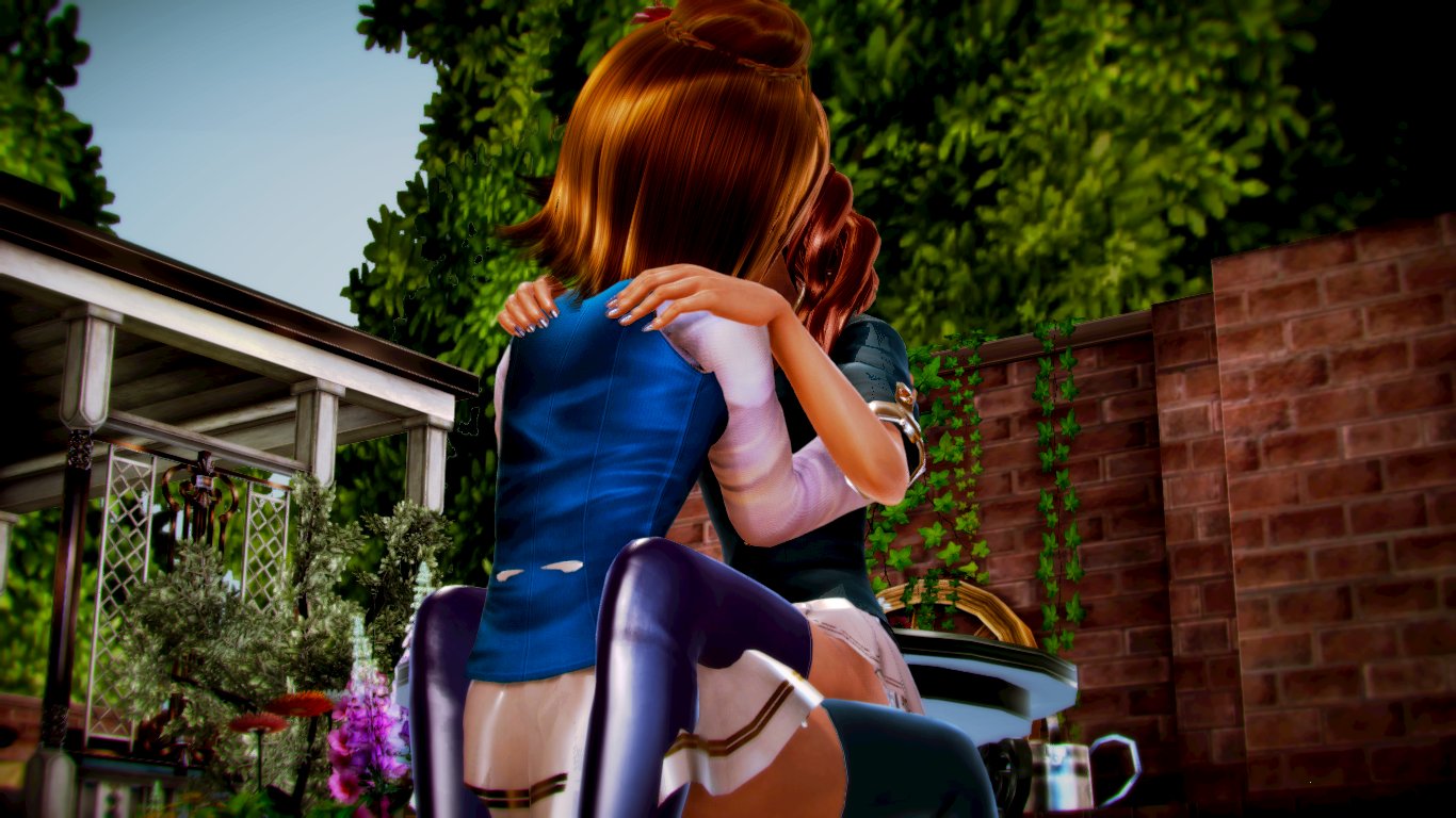 KiraHaru Yuri Kissing (TFOU) 019.jpg