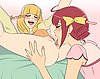 15 - Miyuki licking Yayoi's naughty hole - Smile Precure.jpg