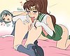 17 - Ami gives Mako a nice meal - Pretty Soldier Sailor Moon.jpg