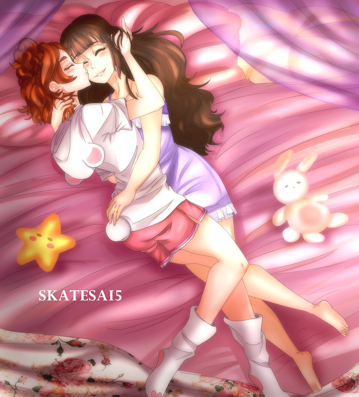32 - Some Romantic Cuddling of KiraHaru - by SKATESA15.jpg