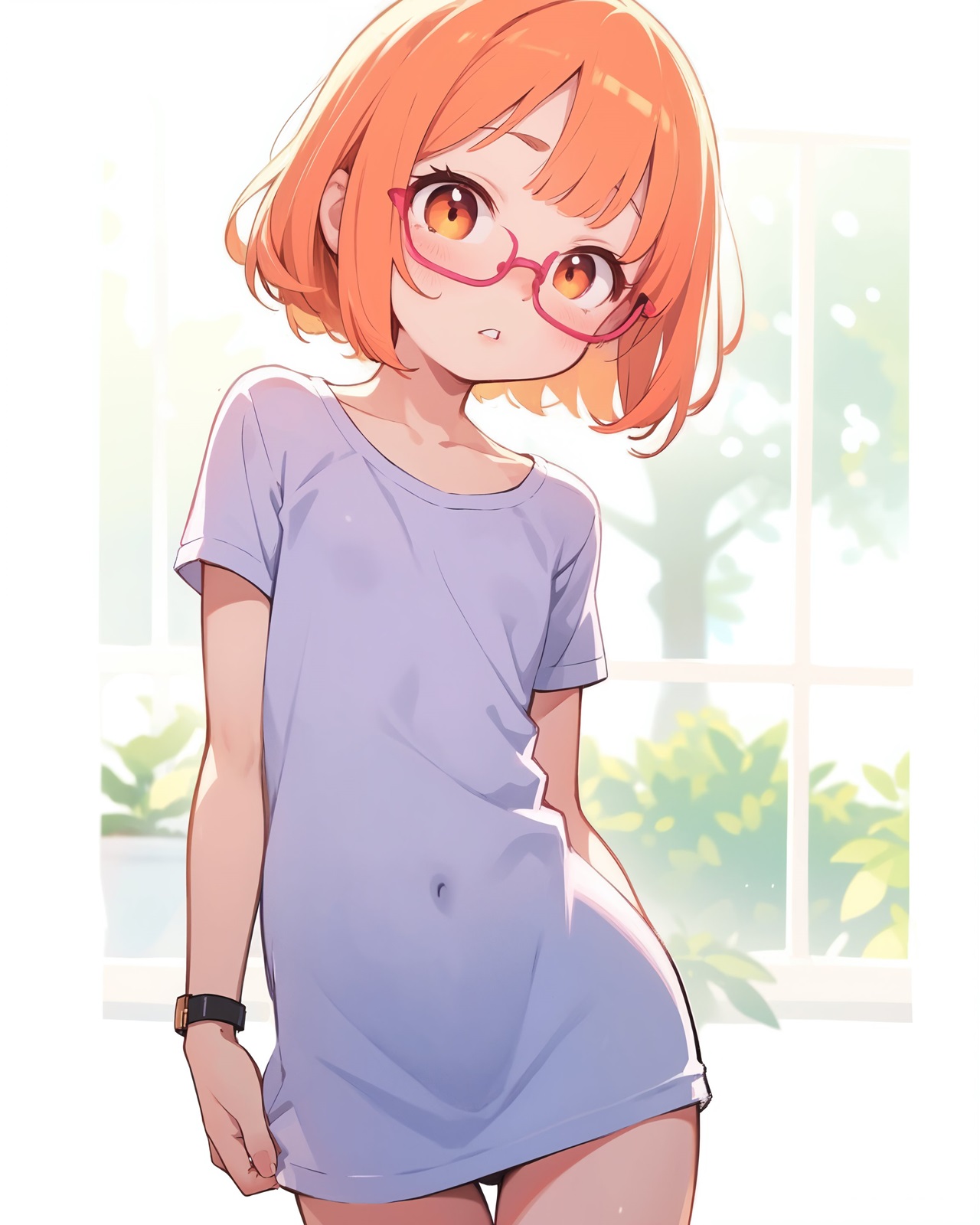 71 Ako from Suite  in a shirt - by Anata no Chiisai Musume.jpg