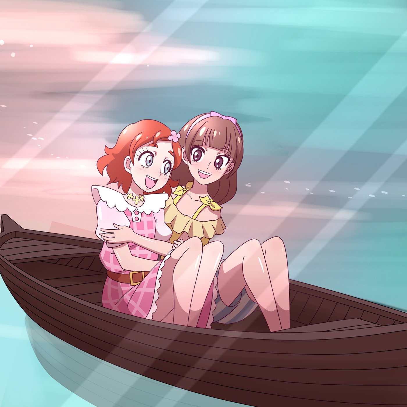 77 - Kirara and HaruHaru on a romantic date - Go Princess - Camper34.jpg