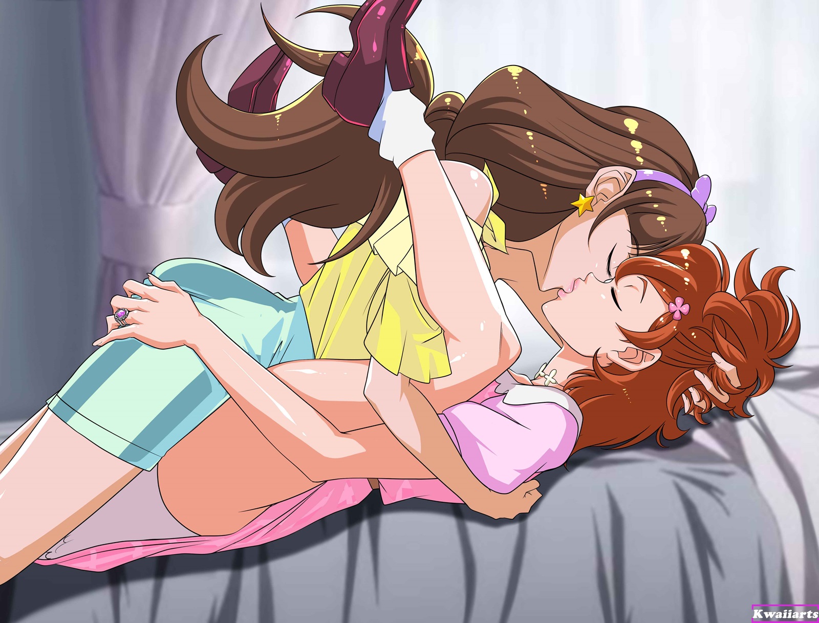 82 - Kirara-Haru clothed sex gift from Kanbe - Go Princess by kwaiiartss.jpg