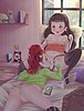 00 HaruHaru tastes the Kirara - Princess Precure - by Ioemi.jpg