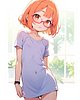 71 Ako from Suite  in a shirt - by Anata no Chiisai Musume.jpg
