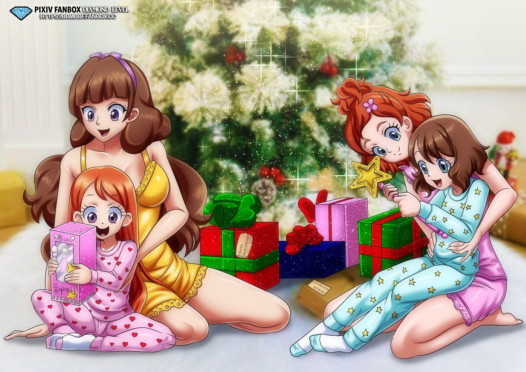 31 - Kirara and HaruHaru - Go Princess - Christmas with Daughters.jpg