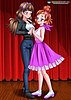 05 Kirara dancing with her wife HaruHaru - Go Princess.jpg