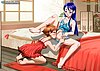 22 Rin and Karen of Yes Precure 5 enjoying married life.jpg