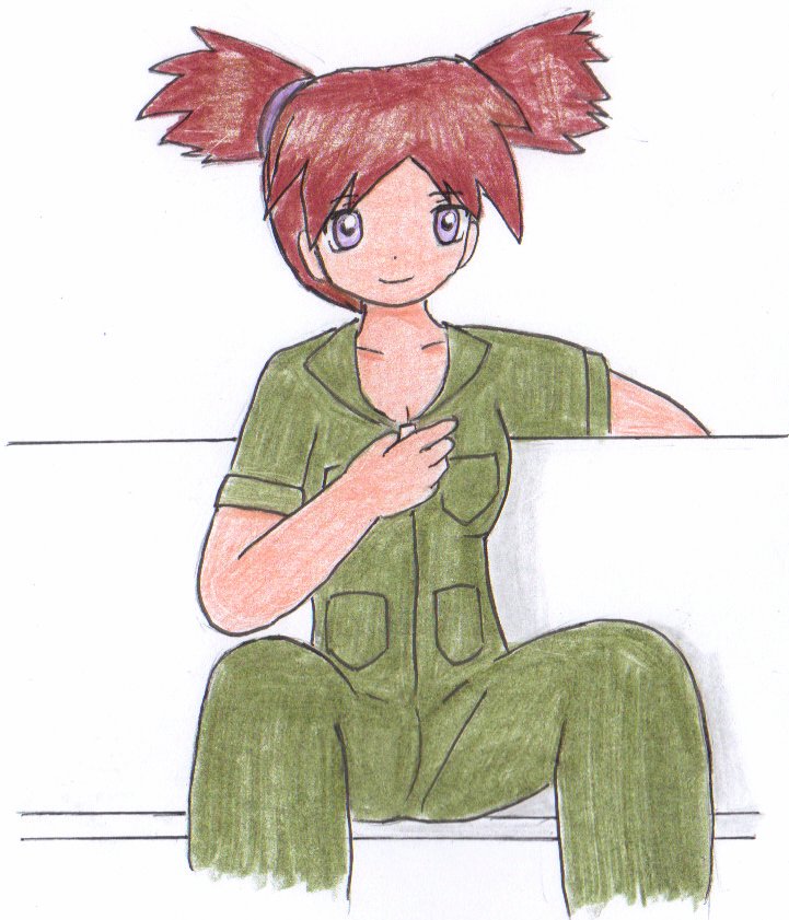 42 - Memori getting ready for Marilyn - Law of Ueki - by Achthenuts.jpg