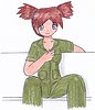 42 - Memori getting ready for Marilyn - Law of Ueki - by Achthenuts.jpg
