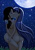44 Umi makes love to her bride Kasumi in Moonlight - by Xenokurisu-strawberrychustudio.jpg