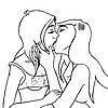 46 Two Girls Kissing lovingly - by Nigel.jpg